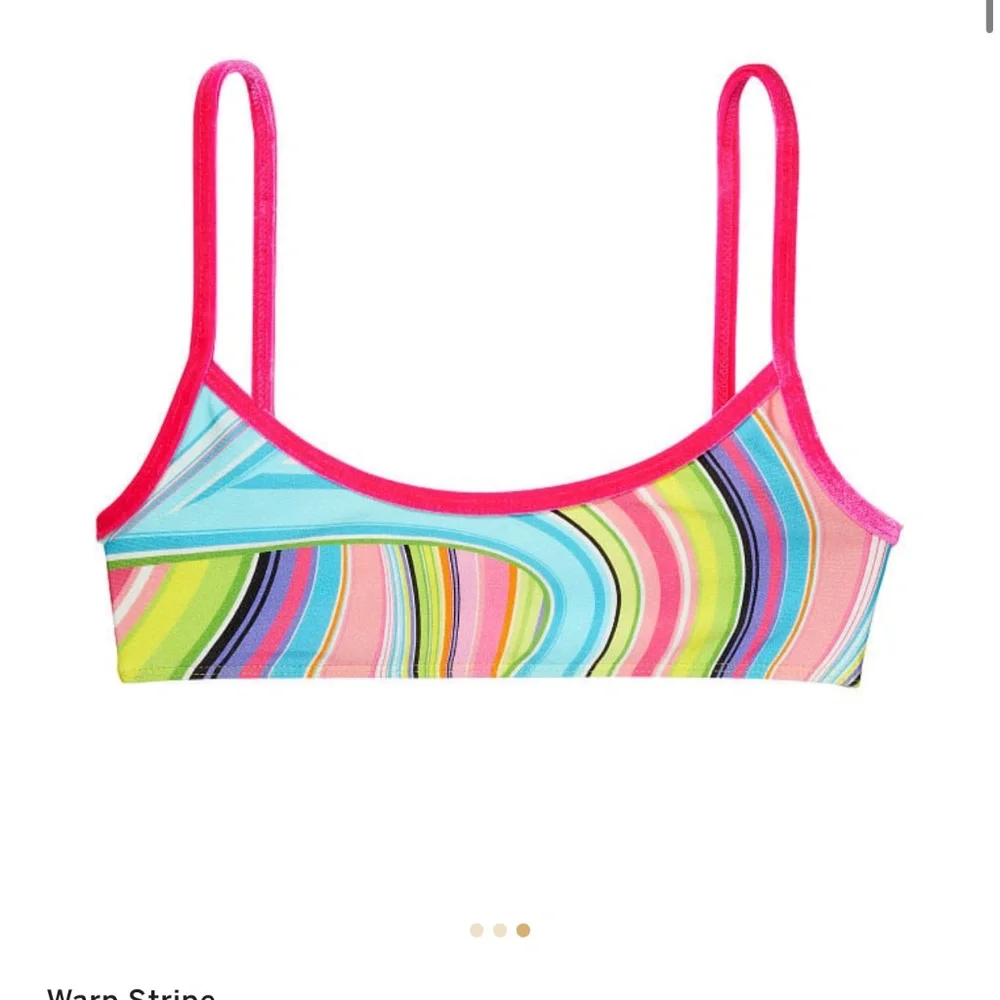 *NWT* Frankie’s bikinis Dallas shine bikini top size L